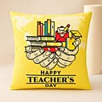 Imparting Knowledge Teachers Day Cushion