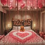 Love Expression Balloons And Flowers Romantic Decor