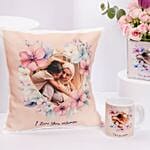 Love You Mama Flower Gift Combo