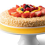 Mouth Watering Cream Fruit Cake