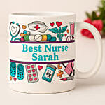 Name Personalized Mug For Nurse Graduation