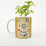 New Year Gifts Nerve Plant Mug