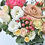 New Year Wishes Flower Vase