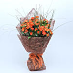 باقة سبراي روز برتقالية