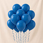 Party Ready Blue Helium Balloons