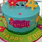 Peppa Pig Theme Cake 16 Portions Vanilla