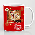 Personalised Xmas Greetings Mug