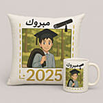 Personalize Your Ghibli Graduation Cushion And Mug