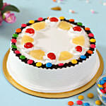 Pineapple Gems Cake Half Kg