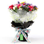 Pink Roses & Daisy Bouquet