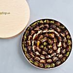 Premium Assorted Dates Round Box 1 Kg