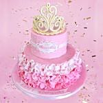 Princess Theme Cake 16 Portions Vanilla