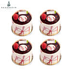 Rasberry Delice Piece 4 Pcs
