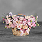 Ravishing Mixed Flowers Basket