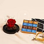 Red Forever Rose N Godiva