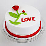 Red Rose Love Chocolate Cake 1.5 Kg