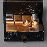 Red Roses And Patchi Chocolates Designer Box