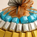 Round Shape Chocolate Platter