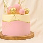 Royal Pink Crown Cake