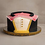 Saudi Thobe N Bisht Fathers Day Cake