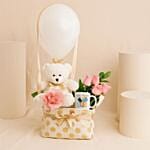 Sisterhood Love Roses N Gift Basket