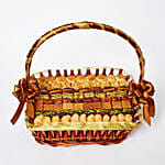 Stuffed Dates And Baklava Basket