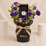 Titan Off White Dial MenS Watch N Flower Bouquet