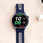 Titan Smartwatch With Yellow Rose