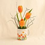 Tulip Beauty Flower Mug