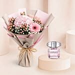 Versace Bright Crystal For Her N Flower Bouquet