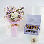 White Hydrangea N Feel Good Tea Combo