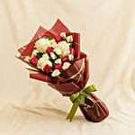 White Spray Rose N Chocolate Bouquet