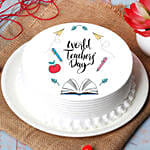 World Teachers Day Chocolate Cake Half Kg