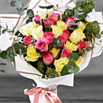 Yellow And Pink Flower Bouquet