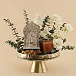 طبق ورد رمضان الذهبي مع شوكولاتة