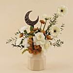 White Flowers Ramadan Vase Arrangement