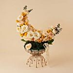 Crescent Moon Glow Flower Vase