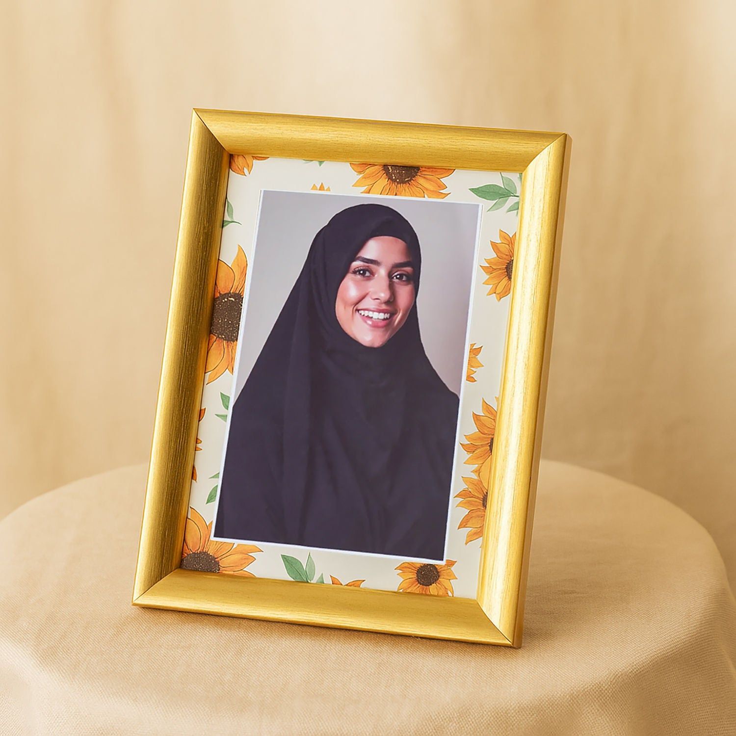 Online Sunflower Personalized Photo Frame Gift Delivery in Saudi-arabia ...