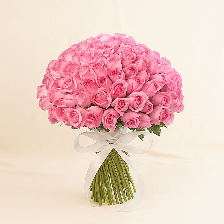 Pretty Rose Bouquet: Send Valentines Day Gifts to Singapore