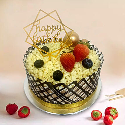 Happy Birthday Chocolate Cake: Send Gifts to Singapore