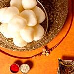 Sneh Antique Ganesha Rakhi & Rasgullas
