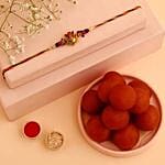 Sneh Auspicious Ganesha Rakhi & Gulab Jamun