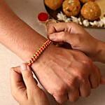 Sneh Auspicious Gold Mauli Rakhi
