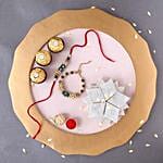 Sneh Bhaiya Bhabhi Rakhi Set & Sweet Delights