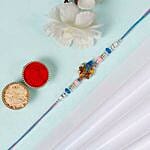 Sneh Blue Peacock Rakhi