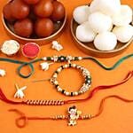 Sneh Enchanting Rakhis With Gulabjamun & Rasgullas