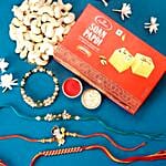 Sneh Enchanting Rakhis With Soan Papdi & Cashews