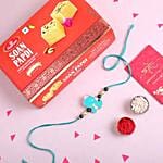 Sneh Kids Dino Rakhi & Soan Papdi
