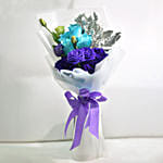 Blue Rose Eustoma Blossom Bunch