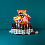 Bucket Full Of Beer N Munchies